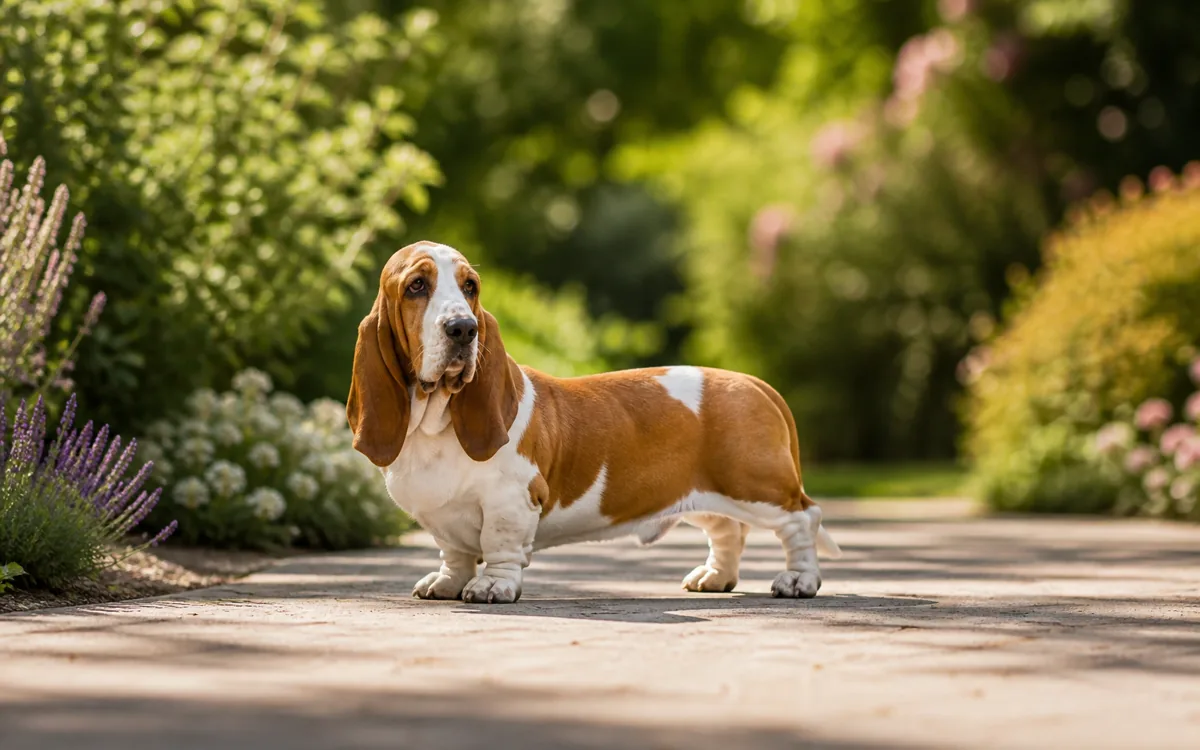 Basset hound — Klid u gauče