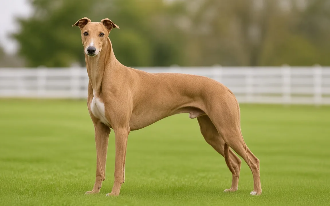 Anglický chrt (Greyhound) — Plavá