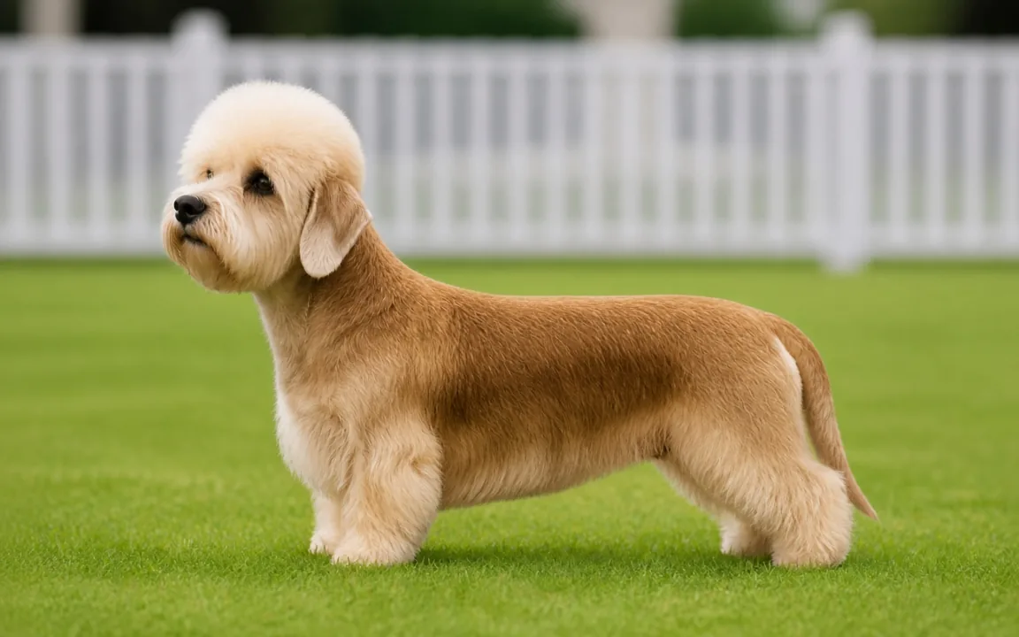 Dandie Dinmont terier — Hořčičná (mustard)