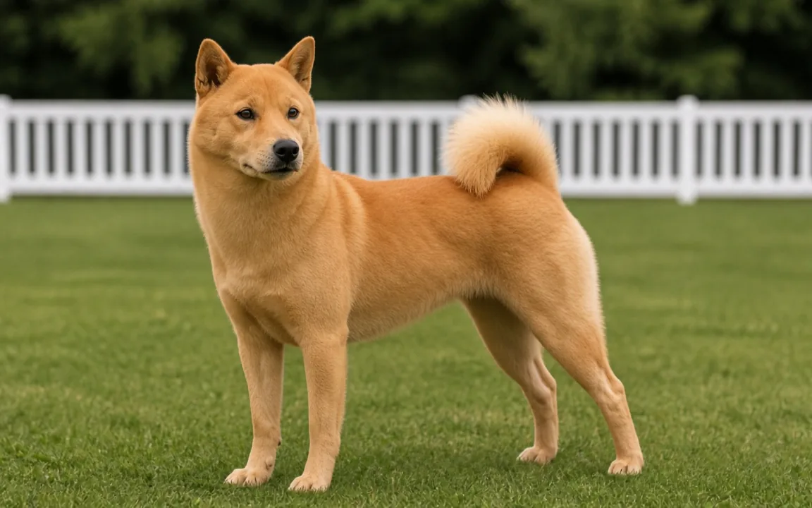 Korejský Jindo Dog — Plavá (červená)