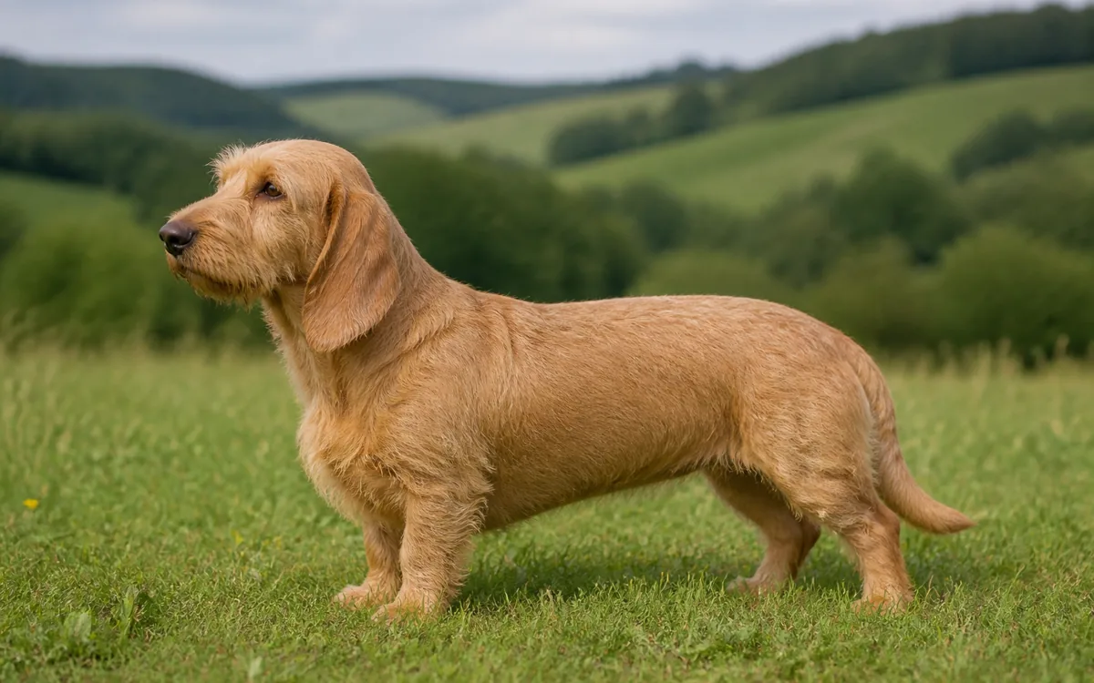 Plavý bretaňský basset